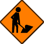 Construction Work Zone Signs 1