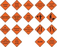 Saftey Mesh, Rollup Signs 2